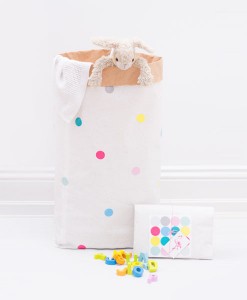 Papiersack Happy Konfetti DIY auf mina-lola.com von Eulenschnitt