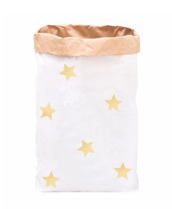 Papiersack goldene Sterne auf mina-lola.com von Eulenschnitt