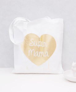Stoffsack Supermama gold auf mina-lola.com von Eulenschnitt