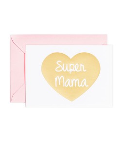 Postkarte SUPERMAMA auf mina-lola.com von Eulenschnitt