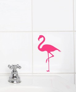 Wandsticker Flamingo auf mina-lola.com von Eulenschnitt