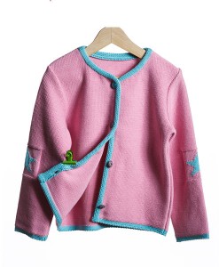 Strickjacke ROCKSTAR rosa auf mina-lola.com von Suestar