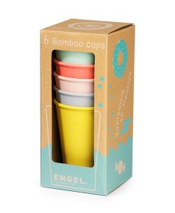 Bambusbecher 6-er Set auf mina-lola.com von Engel