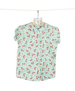 Kurzarmbluse Pippa auf mina-lola.com von Miss Little