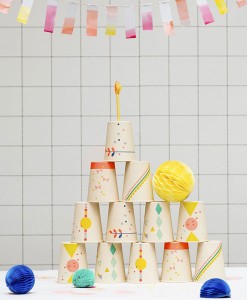 Bambusbecher bedruckt 6-er Set auf mina-lola.com von Engelpunt