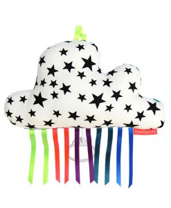 Musikuhr Wolke große Sterne auf mina-lola.com von mellipou