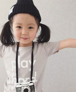 Play hard Shirt kids auf mina-lola.com von Nor-Folk