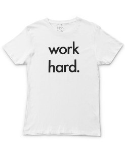 Work hard Shirt Adults auf mina-lola.com von Nor-Folk