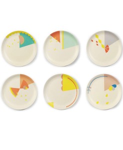 Bambus Kuchenteller 6-er Set auf mina-lola.com von Engelpunt