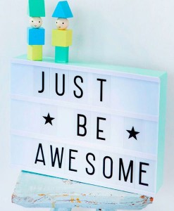 Lightbox A4 mint auf mina-lola.com von A little lovely company