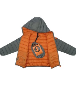 Steppjacke save the duck grau auf mina-lola.com