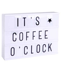 Lightbox A4 white auf mina-lola.com von A little lovely company