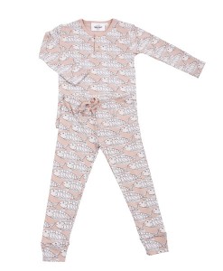 Pyjama 2-teilig OURS Salmon auf mina-lola.com von moumout