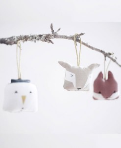 Soft ornaments animals auf mina-lola.com von Fabelab