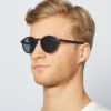 Sonnenbrille_Eckig_Schwarz_Izipizi_2 Sonnenbrille #D Black Adults Izipizi auf www.mina-lola.com