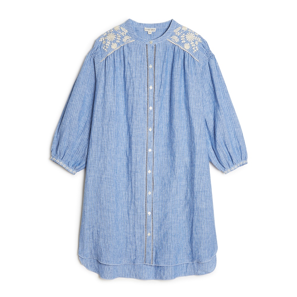 kleid nilou blue stripes louise misha Kleid Nilou Blue Stripes Louise Misha auf www.mina-lola.com