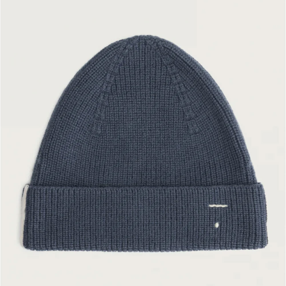 Beanie KNITTED Blaugrau Gray Label Beanie KNITTED Blaugrau Gray Label auf www.mina-lola.com