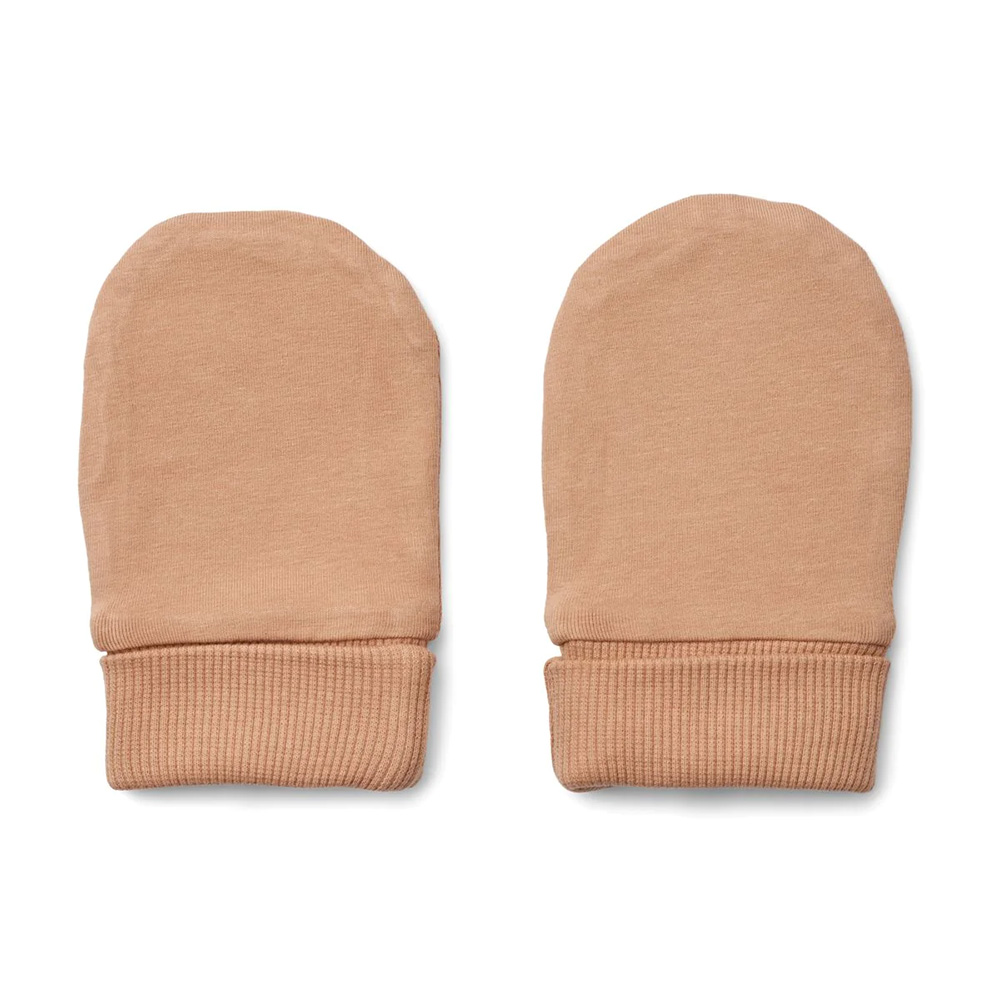 Baby Fäustlinge ALTA Hellbraun Liewood auf www.mina-lola.com