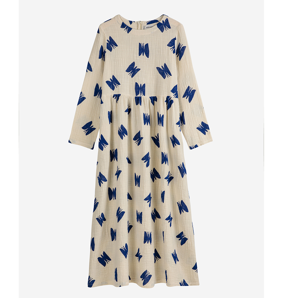Langes Kleid mit Schmetterlingsmuster Bobo Choses Adults Langes Kleid mit Schmetterlingsmuster Bobo Choses Adults