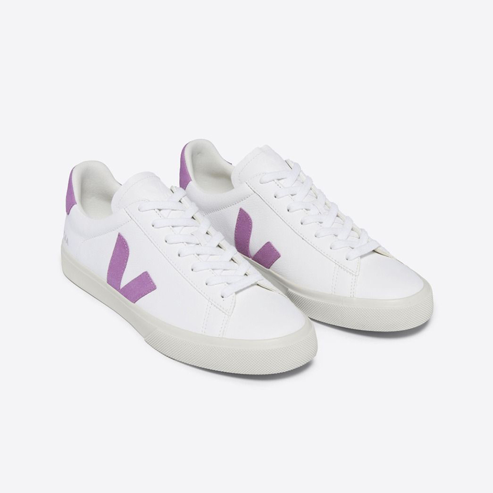 Sneaker CAMPO Chromefree Leather White Mulberry Veja Sneaker CAMPO Chromefree Leather White Mulberry Veja