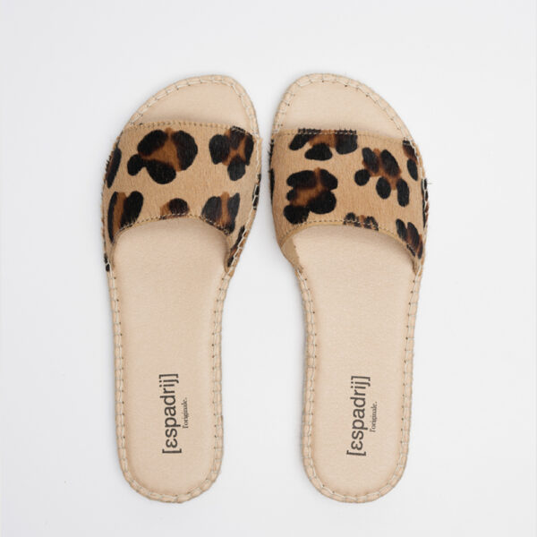Sandale PLAGE LEOPARD Adults Espadrij Sandale PLAGE LEOPARD Adults Espadrij