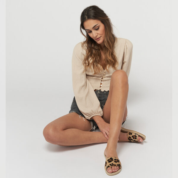 Sandale PLAGE LEOPARD Adults Espadrij Lifestyle Sandale PLAGE LEOPARD Adults Espadrij